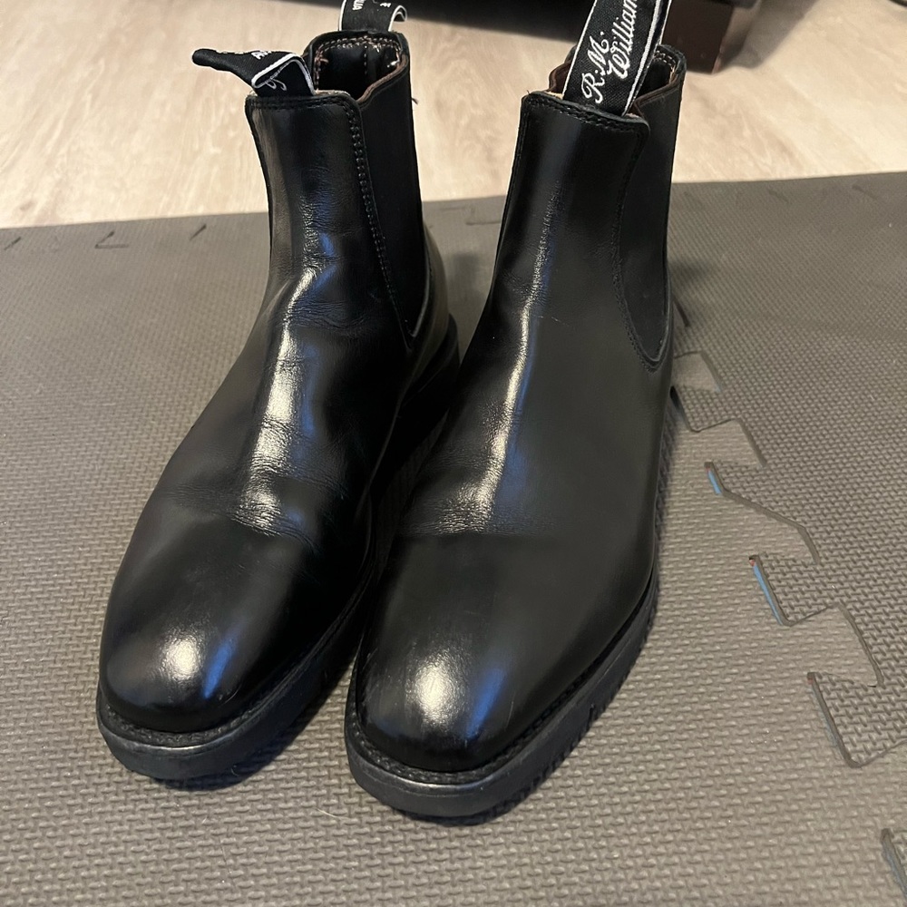 Brand new, never worn size 8 (5 Aus) R.M. Williams boots with wedge sole